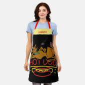 Scooby-Doo Hot Dog Neon Sign Schürze (Getragen)