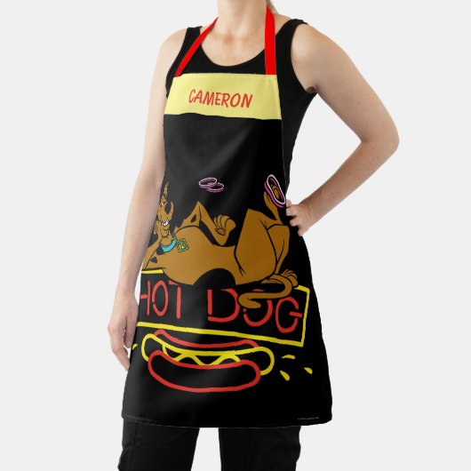Scooby-Doo Hot Dog Neon Sign Schürze (InSitu)