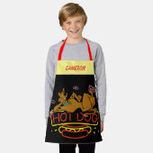 Scooby-Doo Hot Dog Neon Sign Schürze (Getragen)