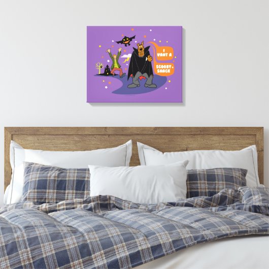 Scooby-Doo | I Vant a Scooby Snack Leinwanddruck (Insitu (Schlafzimmer))