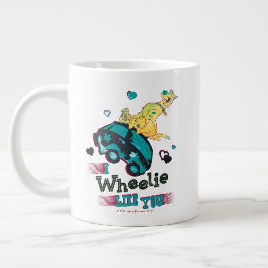 Scooby-Doo - I Wheelie Like You Jumbo-Tasse (Links)