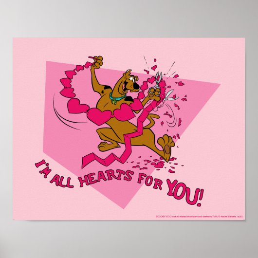 Scooby-Doo - Ich bin für dich das Herz Poster (Vorne)