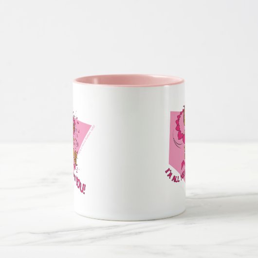 Scooby-Doo - Ich bin für dich das Herz Tasse (Zentrum)