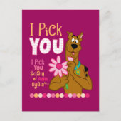 Scooby Doo - Ich wähle dich Postkarte (Vorderseite)