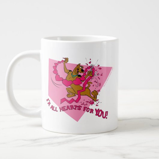 Scooby-Doo - I'm All Hearts For You Jumbo-Tasse (Links)