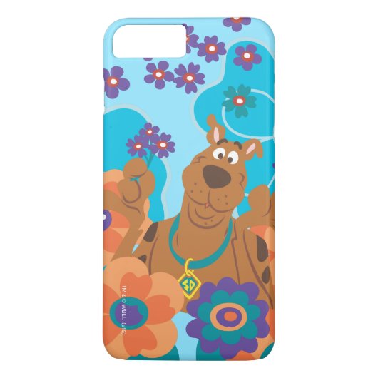 Scooby-Doo in Blume Case-Mate iPhone Hülle (Rückseite)