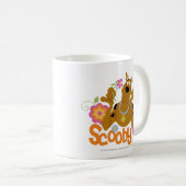 Scooby-Doo in Blume Kaffeetasse (VorderseiteRechts)