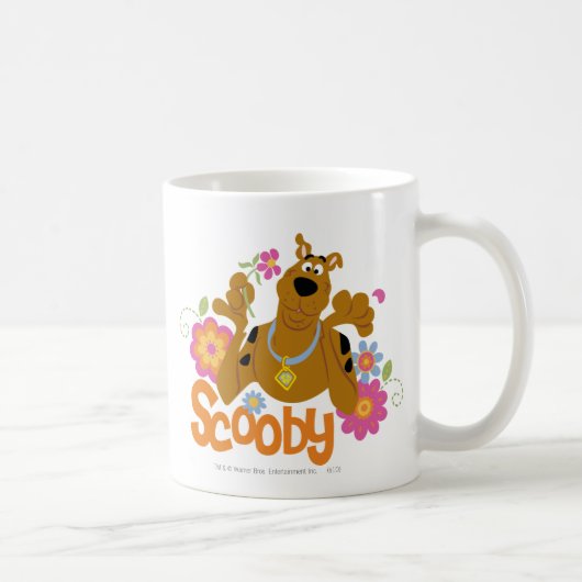 Scooby-Doo in Blume Kaffeetasse (Rechts)