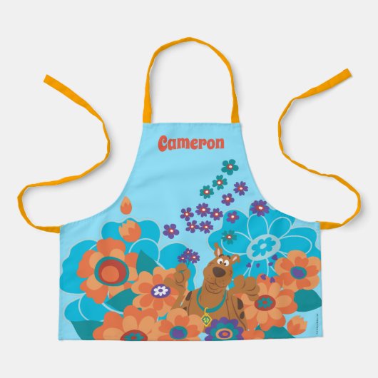 Scooby-Doo in Blume Schürze (Vorderseite)