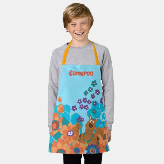 Scooby-Doo in Blume Schürze (Getragen)
