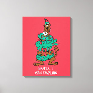 Scooby-Doo ist in Kränden verstrickt Leinwanddruck