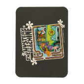 Scooby-Doo | "It's Lit" Mystery Machine Graphic Magnet (Vertikal)