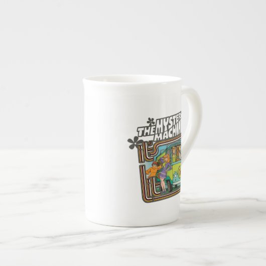 Scooby-Doo | "It's Lit" Mystery Machine Graphic Porzellantasse (Vorderseite Rechts)