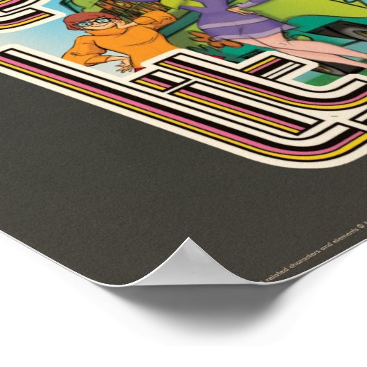 Scooby-Doo | "It's Lit" Mystery Machine Graphic Poster (Ecke)