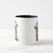 Scooby-Doo | "It's Lit" Mystery Machine Graphic Tasse (Zentrum)