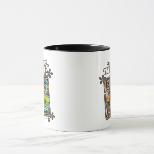 Scooby-Doo | "It's Lit" Mystery Machine Graphic Tasse (Zentrum)