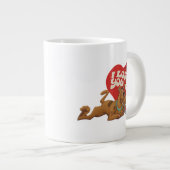 Scooby-Doo - It's No Mystery… I Love You Jumbo-Tasse (Vorderseite Rechts)