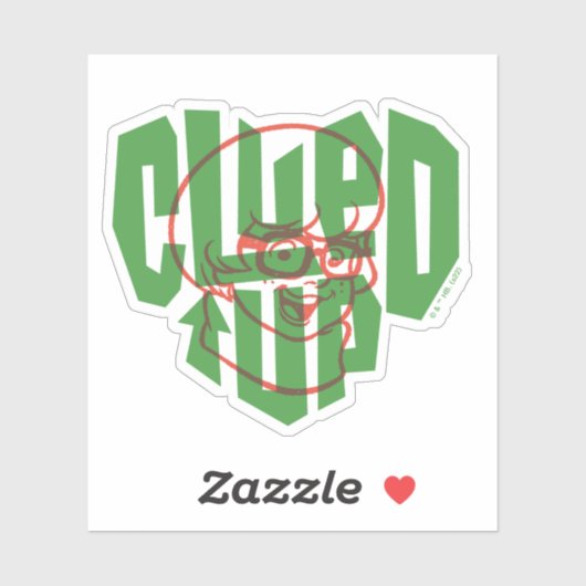 Scooby-Doo | Klugen Aufkleber (Blatt)