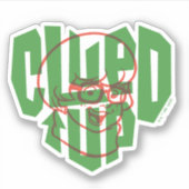 Scooby-Doo | Klugen Aufkleber (Vorderseite)