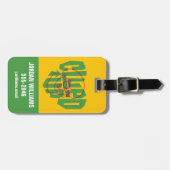 Scooby-Doo | Klugen Gepäckanhänger (Vorderseite horizontal)