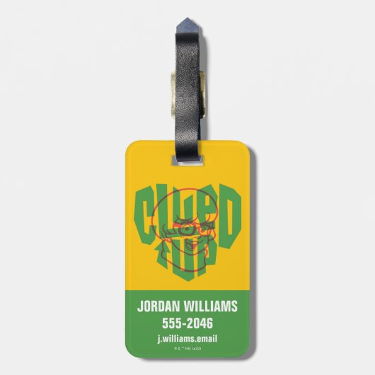 Scooby-Doo | Klugen Gepäckanhänger (Rückseite vertikal)