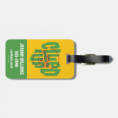 Scooby-Doo | Klugen Gepäckanhänger (Rückseite horizontal)