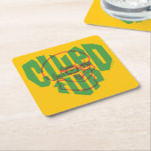 Scooby-Doo | Klugen Rechteckiger Pappuntersetzer (angewinkelt)