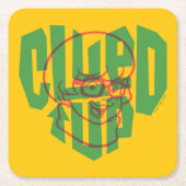 Scooby-Doo | Klugen Rechteckiger Pappuntersetzer (Vorderseite)