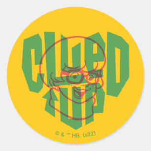 Scooby-Doo   Klugen Runder Aufkleber