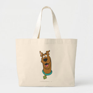 Scooby-Doo lächelnd Gesicht Jumbo Stoffbeutel