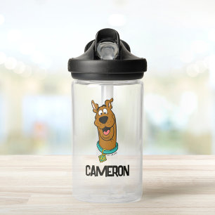 Scooby-Doo lächelnd Gesicht   Name hinzufügen Trinkflasche