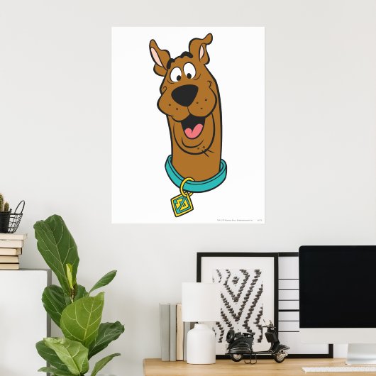 Scooby-Doo lächelnd Gesicht Poster (Heimbüro)