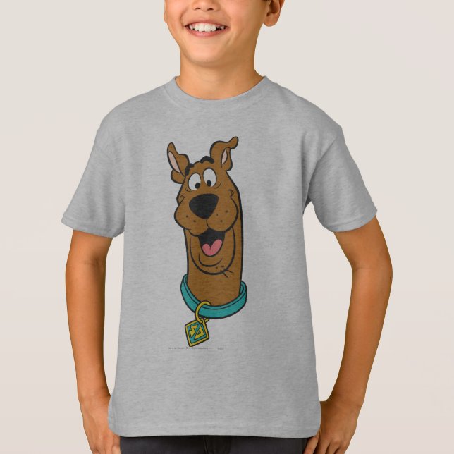 Scooby-Doo lächelnd Gesicht T-Shirt (Vorderseite)