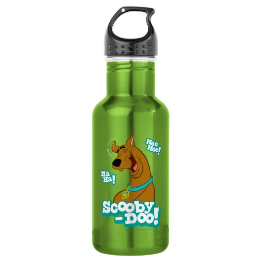 Scooby-Doo Lachen Edelstahlflasche (Vorderseite)