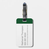 Scooby-Doo Lachen Gepäckanhänger (Rückseite vertikal)