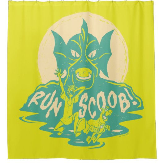 Scooby-Doo | Lauf Scoob! Duschvorhang (Vorderseite)