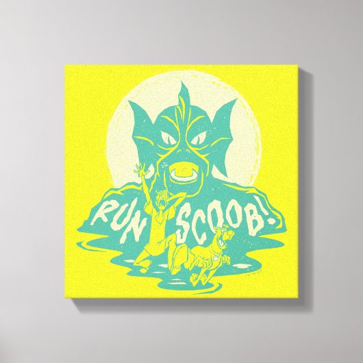 Scooby-Doo | Lauf Scoob! Leinwanddruck (Vorderseite)
