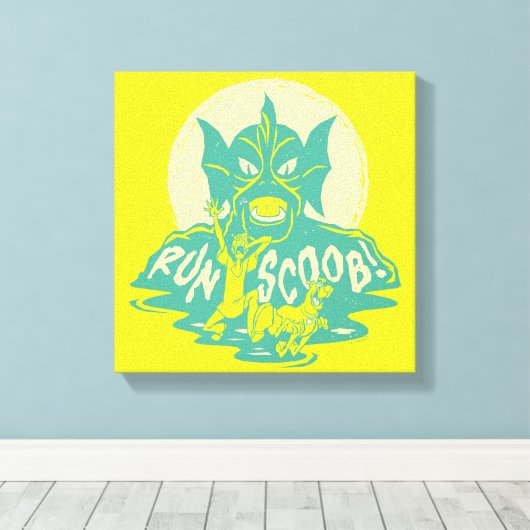 Scooby-Doo | Lauf Scoob! Leinwanddruck (Insitu (Holzboden))