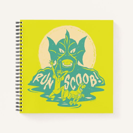 Scooby-Doo | Lauf Scoob! Notizblock (Vorderseite)
