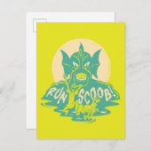 Scooby-Doo | Lauf Scoob! Postkarte (Vorne/Hinten)
