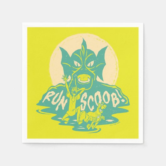 Scooby-Doo | Lauf Scoob! Serviette (Vorderseite)