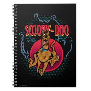 Scooby-Doo läuft von Geistern grafisch Notizblock