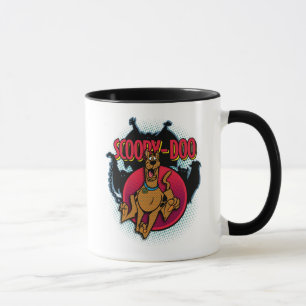 Scooby-Doo läuft von Geistern grafisch Tasse