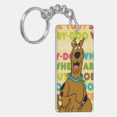 Scooby-Doo läuft "Wo bist du?" Schlüsselanhänger (Vorderseite links)