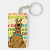 Scooby-Doo läuft "Wo bist du?" Schlüsselanhänger (Rückseite)