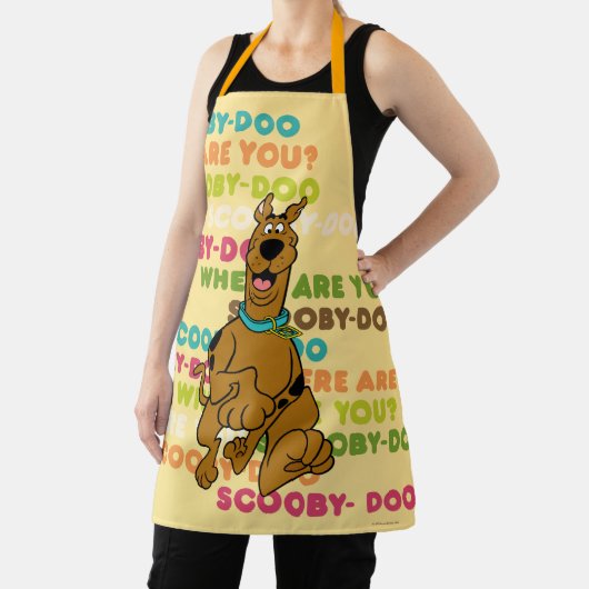 Scooby-Doo läuft "Wo bist du?" Schürze (InSitu)