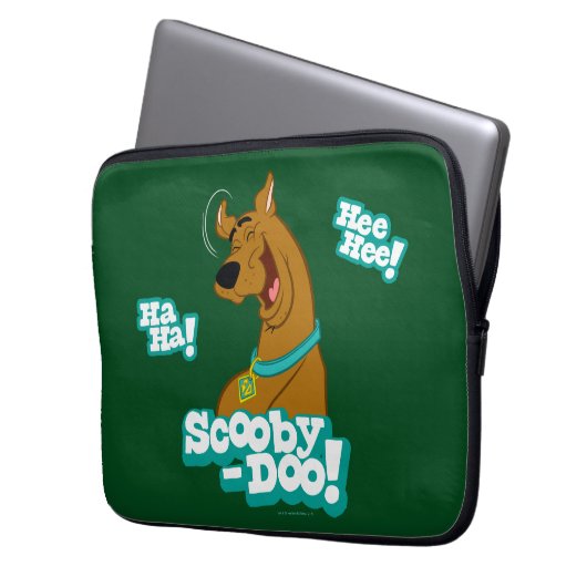 Scooby Doo Laughing Laptopschutzhülle (Vorderseite Links)