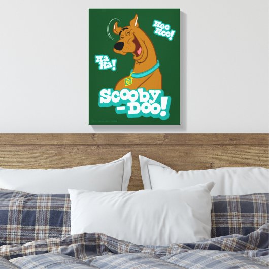 Scooby Doo Laughing Leinwanddruck (Insitu (Schlafzimmer))