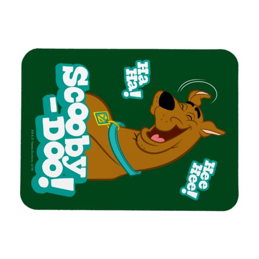 Scooby-Doo Laughing Magnet (Horizontal)