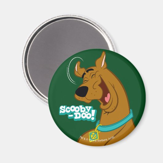 Scooby Doo Laughing Magnet (Vorderseite/Rückseite)